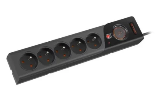 Armac Power strip Z5 1.5M 5x230V 10aA Z5/15/CZ black - Image 4