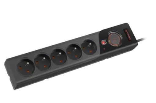 Armac Power strip Z5 3m 5x230V 10A Z5/30/CZ black - Image 4