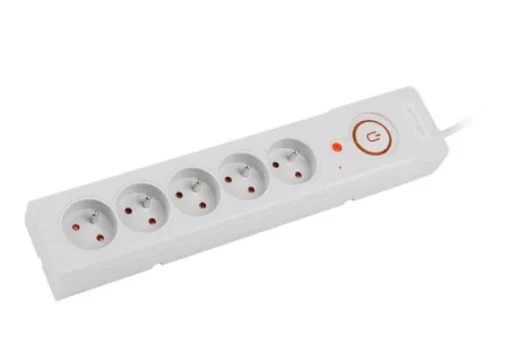 Armac Power strip Z5 1.5M 5x230V 10A Z5/15/SZ grey - Image 4