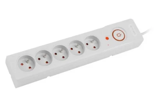 Armac Power strip Z5 5m 5x230V 10A Z5/50/SZ grey - Image 2