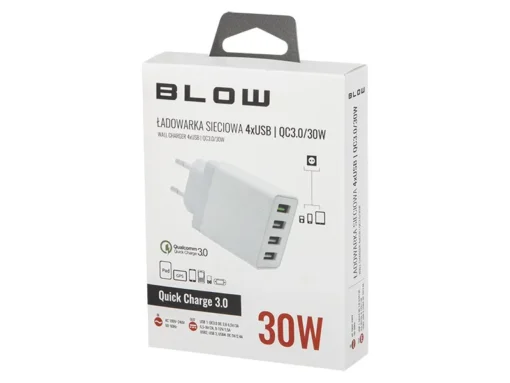 BLOW BLOW WALL CHARGER z gn.USBx4 QC3.0 30W - Image 2