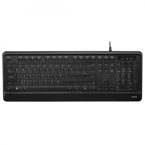 Hama Illuminated keyboard Hama KC-550 black - Image 2