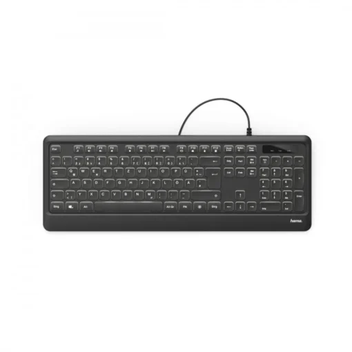 Hama Illuminated keyboard Hama KC-550 black - Image 3