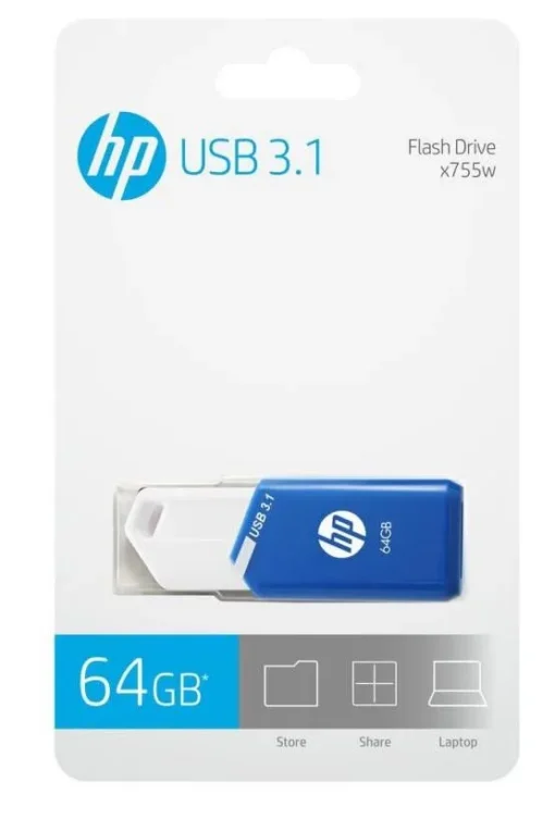 HP Inc. Pendrive 64GB HP USB 3.1 HPFD755W-64 - Image 4