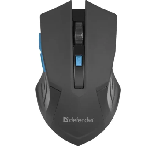 Defender OPTICAL MOUSE ACCURA MM-275 RF BLACK-BLUE - Image 4