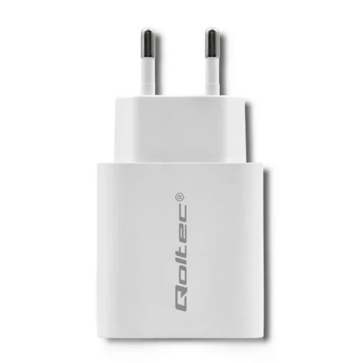 Qoltec Charger 18W 5-12V, 1.5-3A, USB C - Image 4