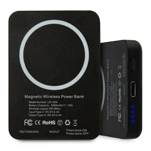 Karl Lagerfeld Powerbank induction Magsafe KLPBMSOIBK - Image 3