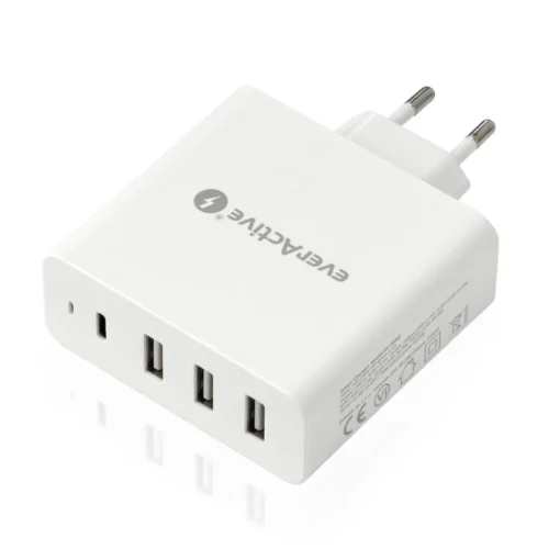 everActive Charger 3xUSB, USB-C PD 60,5W - Image 2