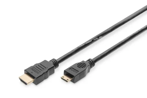 Digitus HDMI Cable Mini Highspeed Gold V1.3 C/A M/M 2m