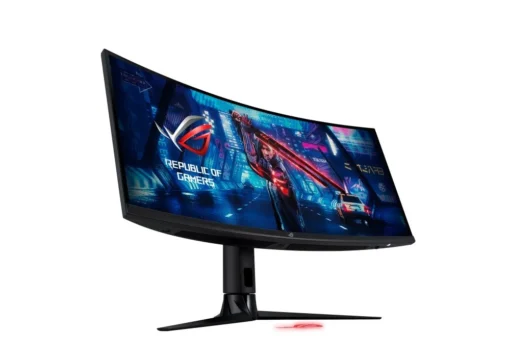 Asus Monitor 34 inch XG349C ROG STRIX UWQHD 144/180Hz IPS DP HDMI USB-C KVM 1900R Speaker - Image 4