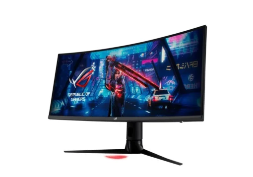 Asus Monitor 34 inch XG349C ROG STRIX UWQHD 144/180Hz IPS DP HDMI USB-C KVM 1900R Speaker - Image 5