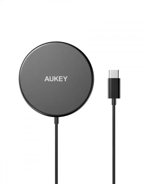 AUKEY AUKEY LC-A1 Black Wirel ess Charger Qi USB C 15 - Image 2