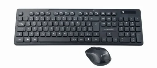 Gembird Set keyboard+mouse black/wireless US