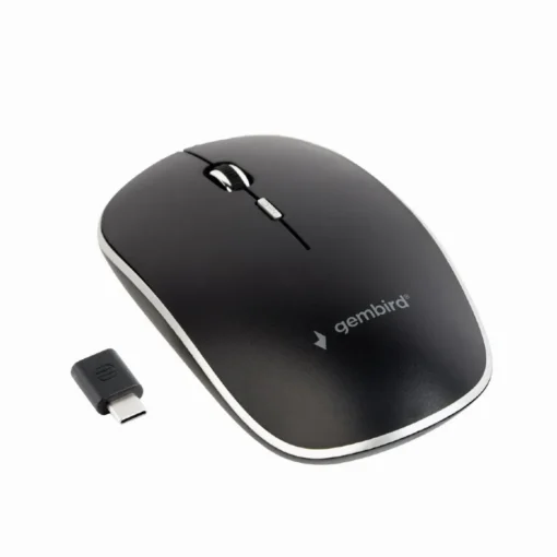 Gembird Wireless optical mouse with receiver USB-C