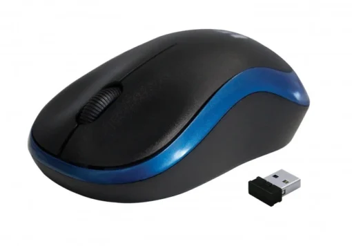 Rebeltec Wireless optical mouse Rebeltec METEOR blue - Image 3