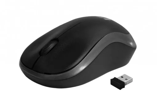 Rebeltec Wireless optical mouse Rebeltec METEOR silver - Image 2