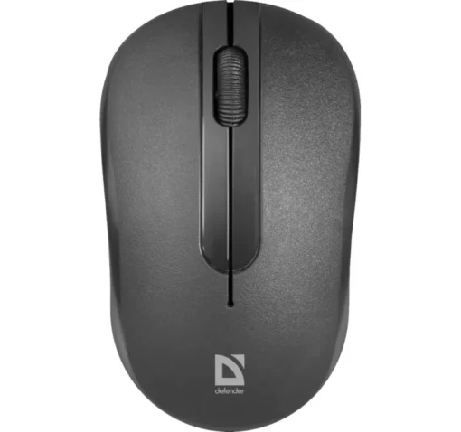 Defender Optical mouse hit MM-49 5 RF black 1600 dpi