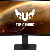 Asus Monitor 32 inch VG32VQR 165Hz WQHD HDMI DP 1800R HDR400 Speaker 400cd / m2 G-SYNC Height adjustment