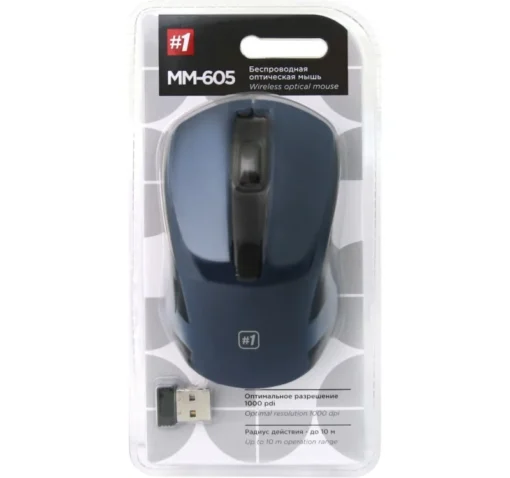 Defender OPTICAL MOUSE MM-605 RF NAVY - Image 3