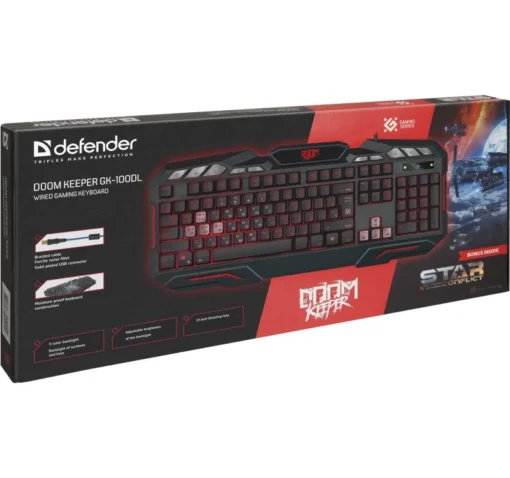 Defender Gaming keyboard DOOM KEEPER GK-100GL - Image 2