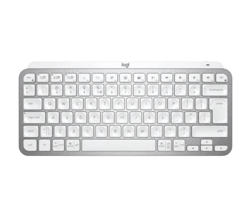 Logitech Keyboard MX Keys Mini Pale 920-01049 grey