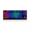 MODECOM Mechanical keyboard RGB Pudding edition black