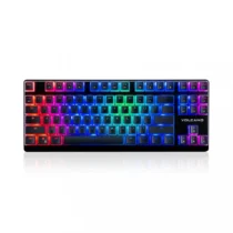 MODECOM Mechanical keyboard RGB Pudding edition black