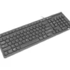 Natec Keyboard Discus 2 slim black