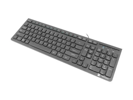 Natec Keyboard Discus 2 slim black - Image 3