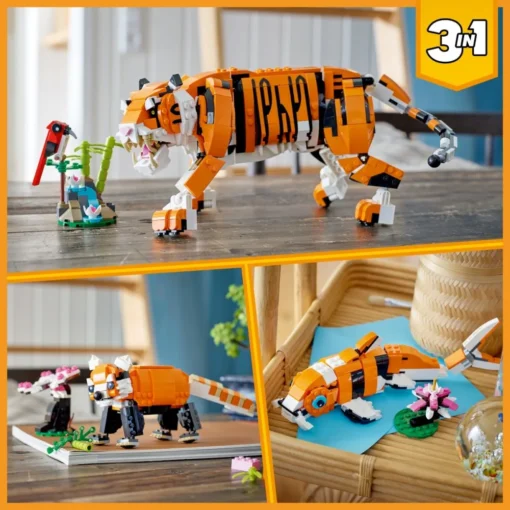 LEGO Bricks Creator 31129 Majestic Tiger - Image 4