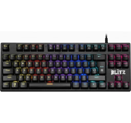 Defender The BLITZ GK-240L gaming keyboard mechanical RGB backlight