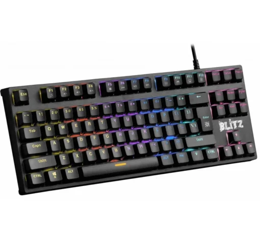 Defender The BLITZ GK-240L gaming keyboard, mechanical RGB backlight - Image 2