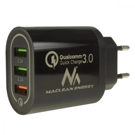 Maclean Universal 3xUSB бързо зарядно Maclean MCE479B