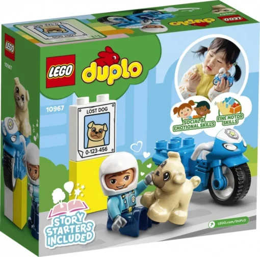 LEGO Bricks DUPLO 10967 Police Motorcycle - Image 3