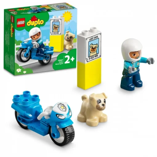 LEGO Bricks DUPLO 10967 Police Motorcycle - Image 4