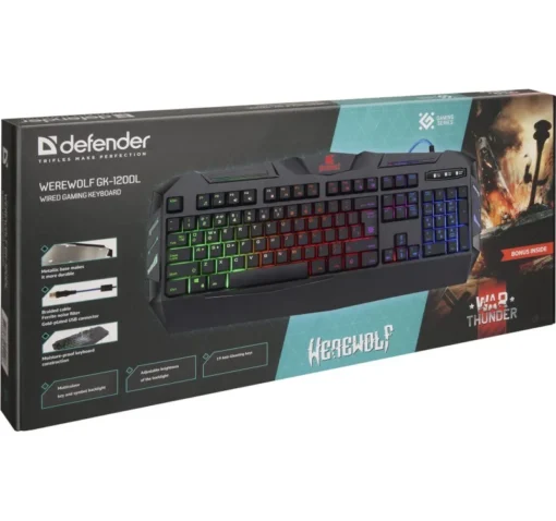 Defender Gaming keyboard WEREWOLF GK-120DL - Image 3