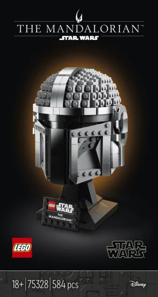 LEGO Lego Star Wars 75328 The Mandalorian Helmet - Image 2