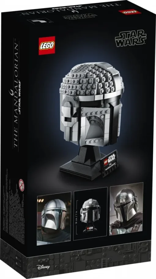 LEGO Lego Star Wars 75328 The Mandalorian Helmet - Image 3