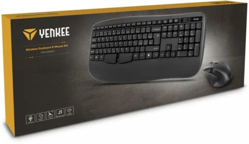 YENKEE YKM 2009CS wireless keyboard + mouse set - Image 4