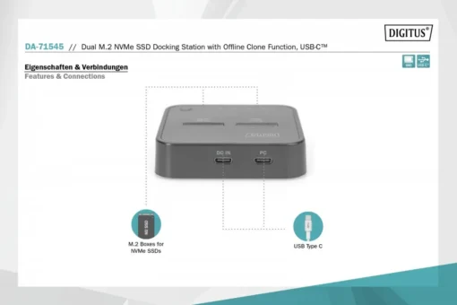 Digitus Docking Station SSD DA-71545 - Image 5