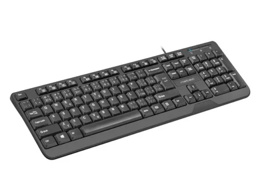 Natec Keyboard Trout Slim black USB CZ/SK - Image 3