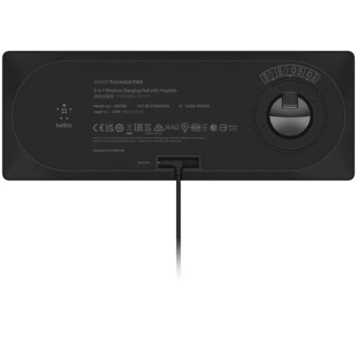 Belkin Wireless Charging Pad with MagSafe 3in1 black - Image 2