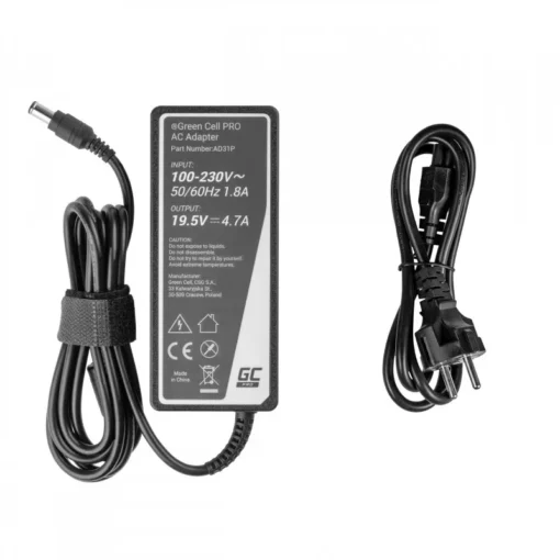 Green Cell Charger/AC adapter Sony Vaio 19,5V 4,7A 90W - Image 4