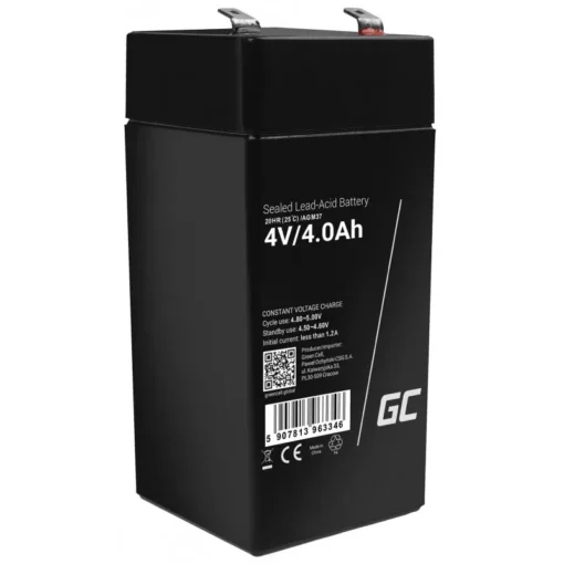 Green Cell Battery AGM VRLA 4V 4Ah b