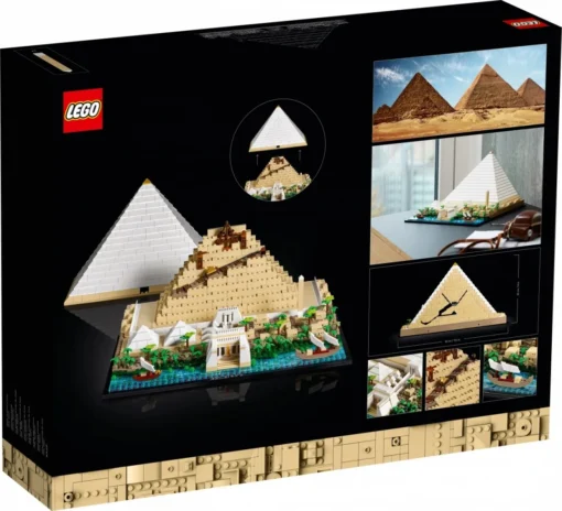 LEGO Blocks Architecture 21058 The Pyramid of Cheops - Image 3