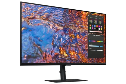 Samsung Monitor 32 cale ViewFinity S80PX IPS 3840x2160 UHD 16:9 1xHDMI 1xDP 1xUSB-C (90W) 3xUSB 3.0 LAN 5ms PinP/PbyP 60Hz HAS+PIV płaski 3YOn-Site - Image 4