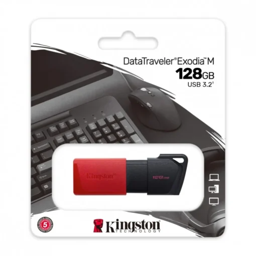 Kingston Pendrive Data Traveler Exodia M 128GB USB3.2 Gen1 - Image 3