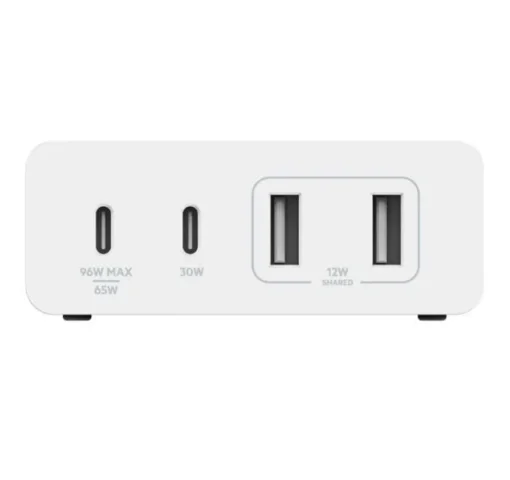 Belkin Charger 108W 4-port GaN 2xUSB-A 2xUSB-C - Image 3