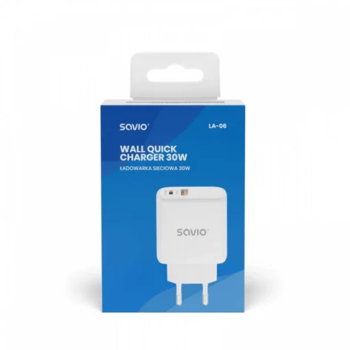 Savio Wall USB charger LA-06 - Image 3