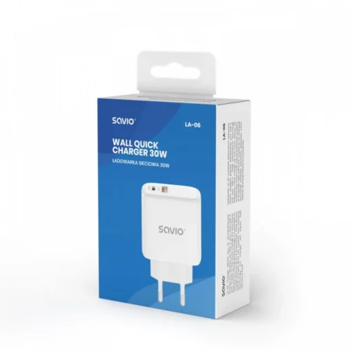 Savio Wall USB charger LA-06 - Image 4